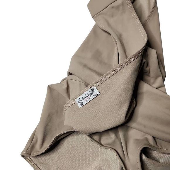 Intimately Free People nude deep v crotch snap smooth body suit - Picture 6 of 6